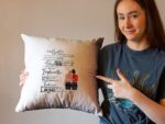 Personalized Bestie Pillow Cover – Friendship Pillowcase – Decorative Cushion Cover for Home Décor - Perfect Birthday/Friendship gift, - Image 3